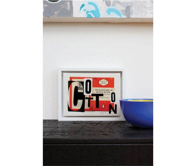 Penguin collage by Douglas Coupland; Colora bowls by Sven Palmquist (1953).