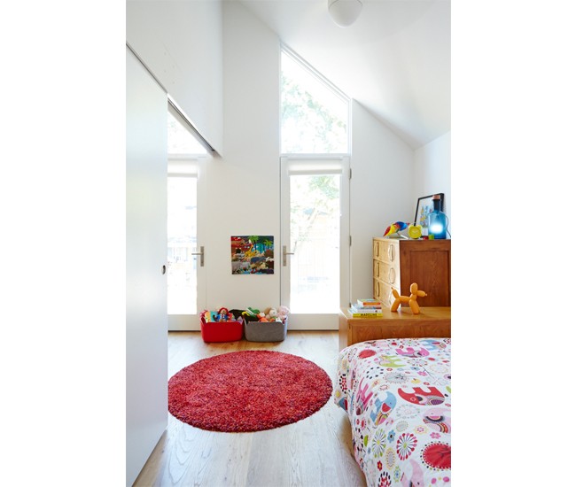 modern bedroom ideas - kids' bedroom interior design inspiration from a Toronto home in Hillcrest Village.