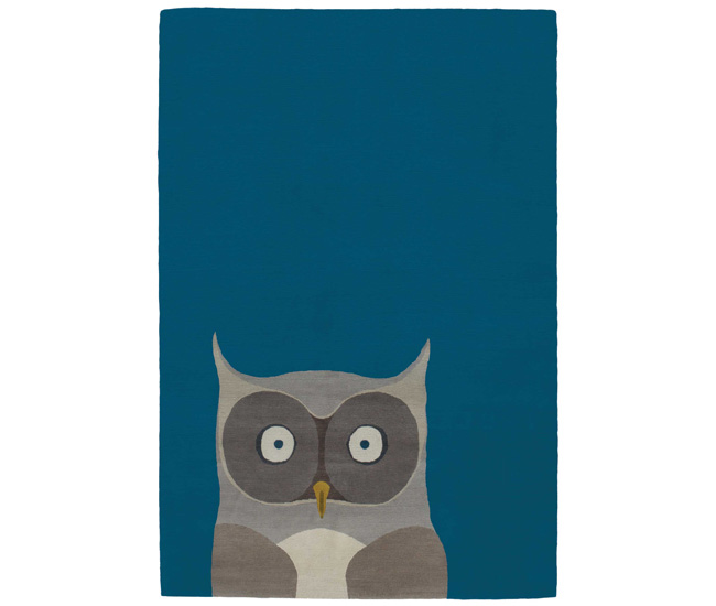 Owl rug by Barber & Osgerby