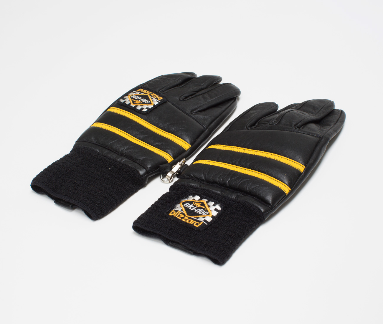 Leather Ski-Doo gloves.