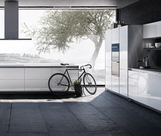 high-tech kitchen Siematic Pure