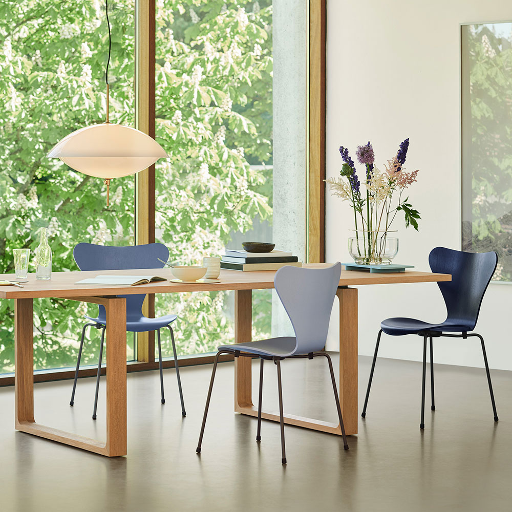 The Arne Jacobsen Series 7 chair is one of Fritz Hansen’s most popular designs. Available at TORP Inc.