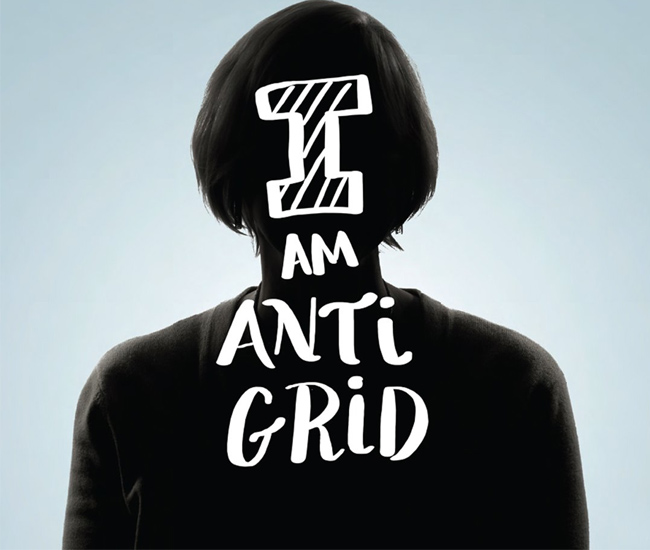 I am anti grid - visual communication conference