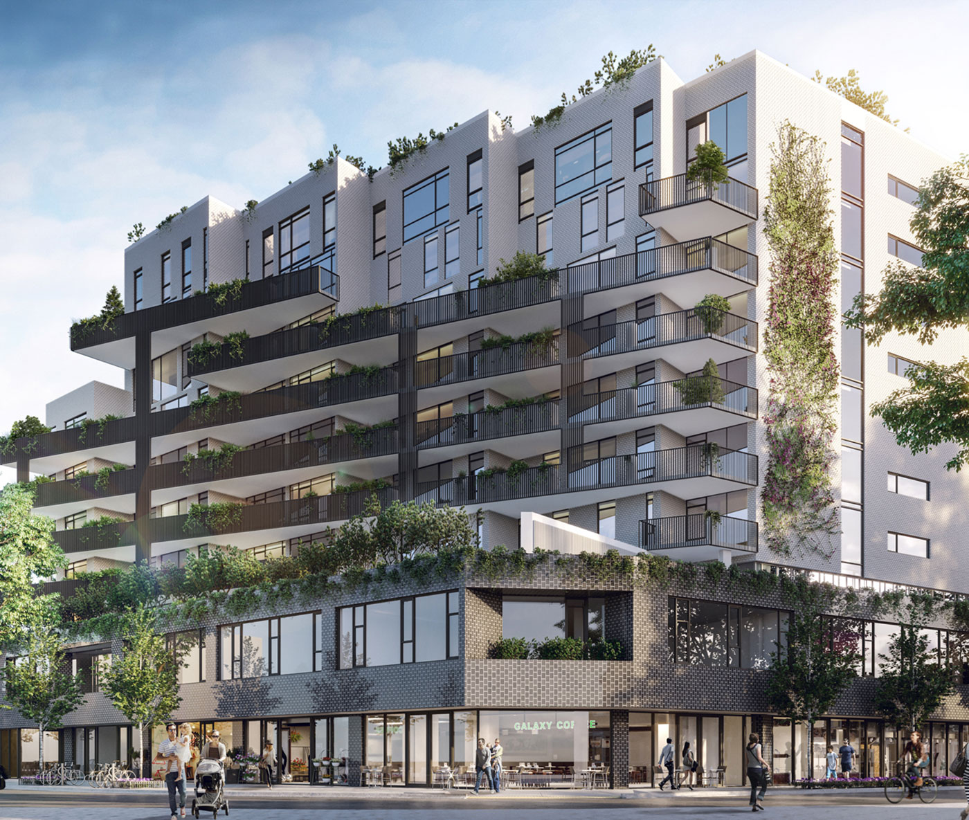 Building Renderings of The Plant Condo by Kohn Shnier Architects and SMV Architects