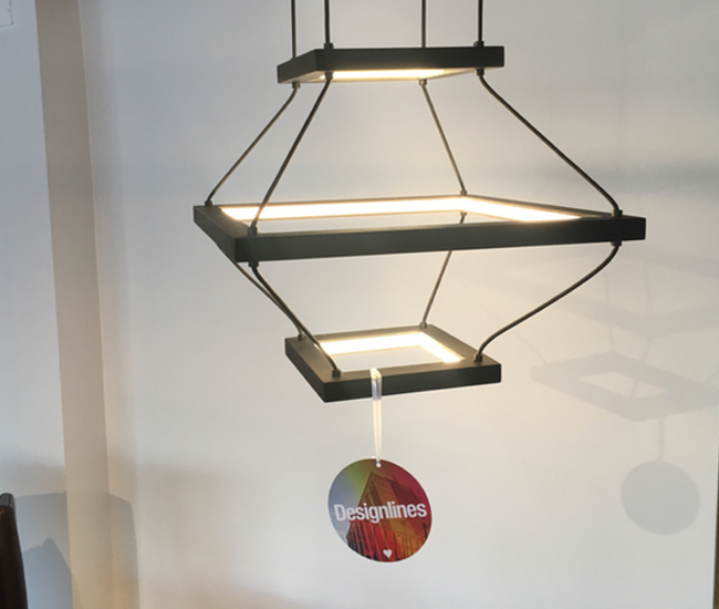 Lantern. Part of Hollis+Morris' new collection of beautifully conceived lights, we loved this stripped-back take on the traditional paper lantern. Here, there is no lightbulb at the heart of the lamp. Instead, the frame is the light source. Ingenious, no? (hollis+morris, 501 Alliance Ave.)  
