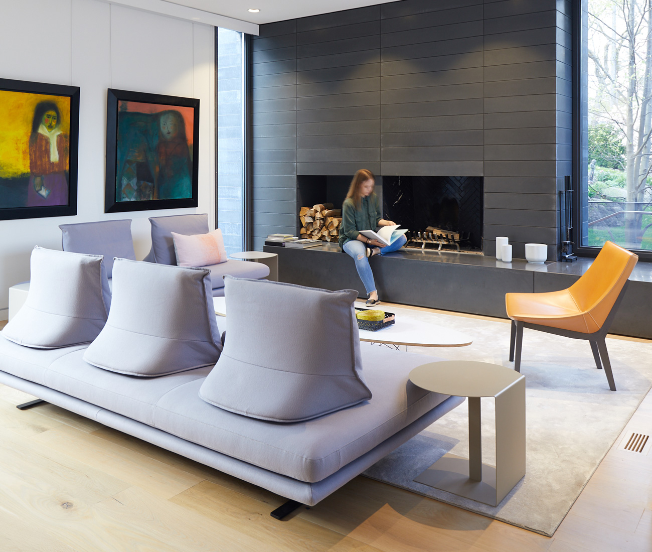 Superkül Oakville House - Modern Living Room