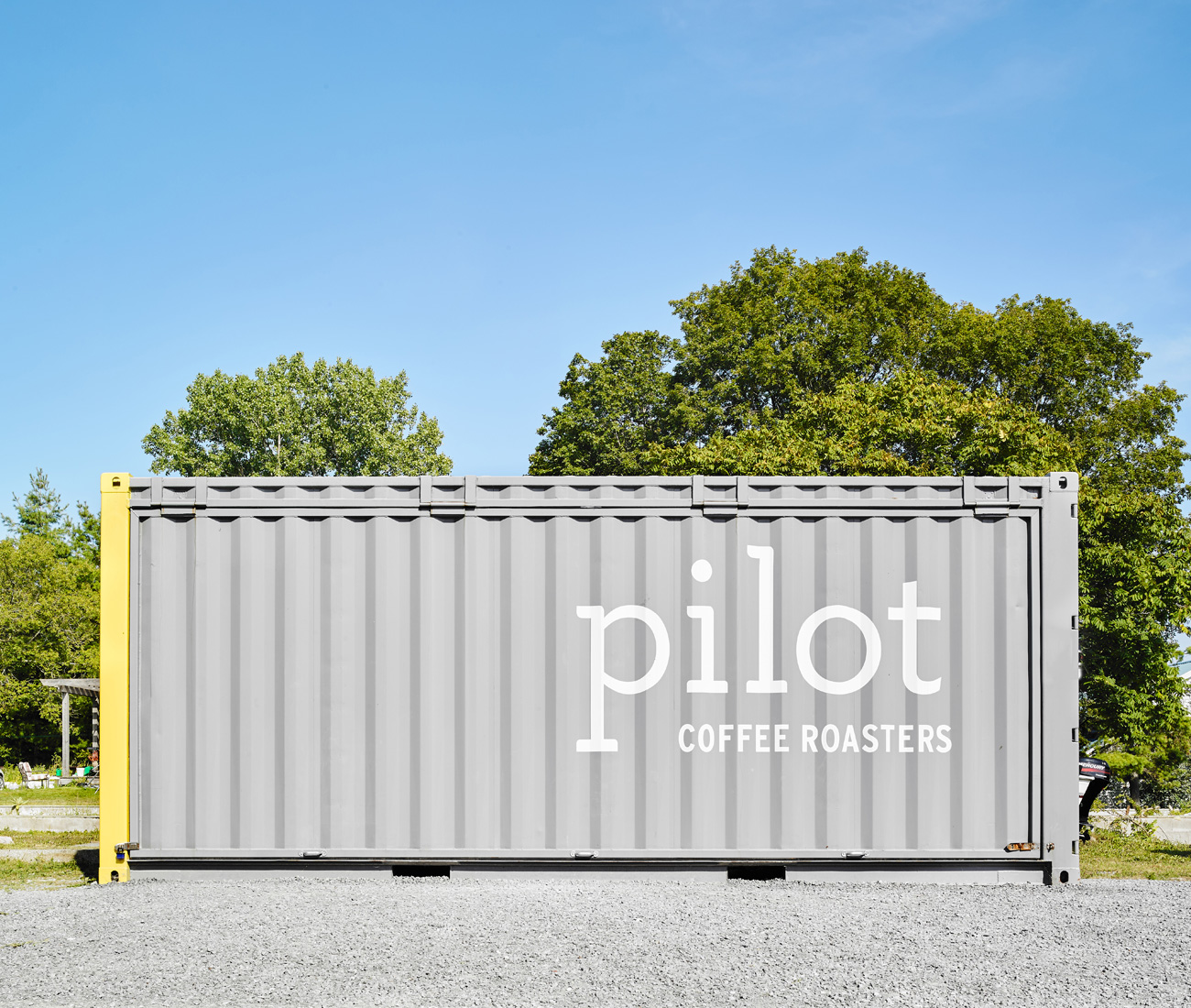 Pilot Coffee Roasters Prince Edward County Toronto Shipping Container