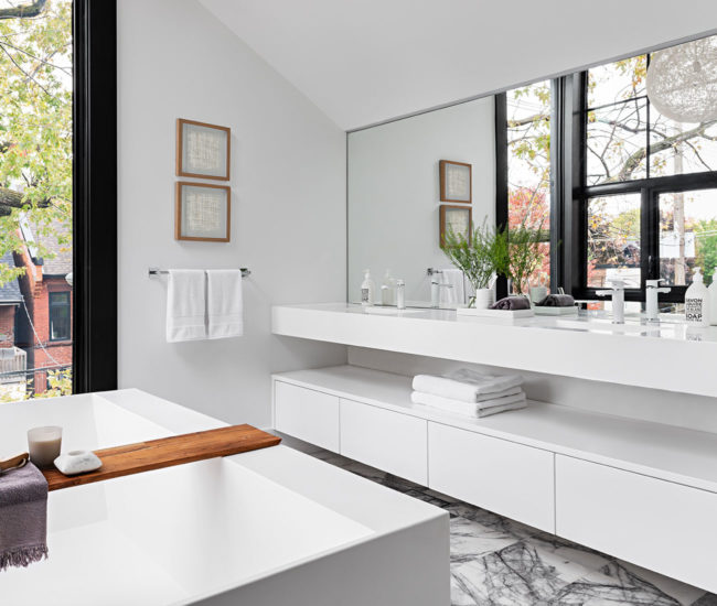Ancerl Studio Bathroom Renovation Toronto Designlines Magazine