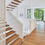 Stairs Tile house by Kohn Shnier Architects