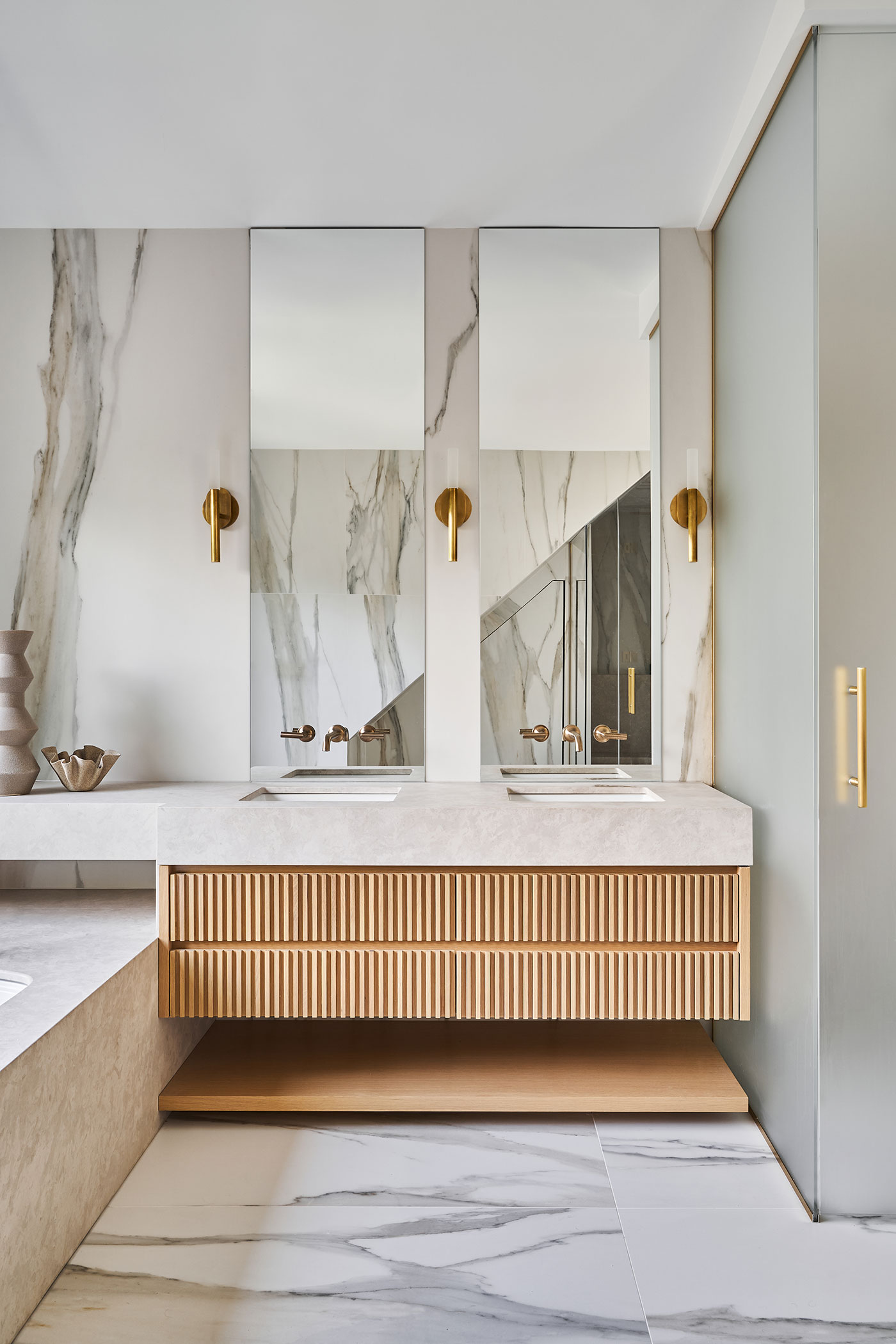 Bathroom vanity COWIE PROJECT - Jessica Neilas design
