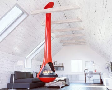 Fireplace from Custom Fireplace Design (CF+D)