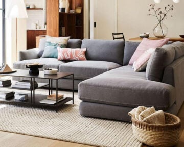 Sofa from West Elm toronto