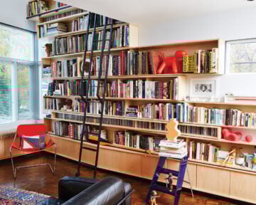 Luc Bouliane bookcase design - Catherine Osborne