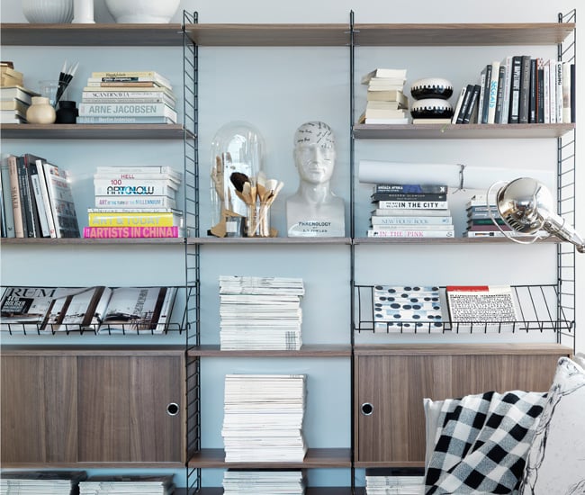 Stylish Living Room items -small-shelving