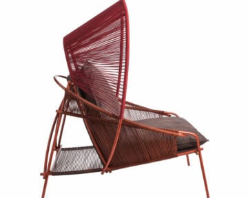 Travel chair by Stephen Burks - Roche Bobois