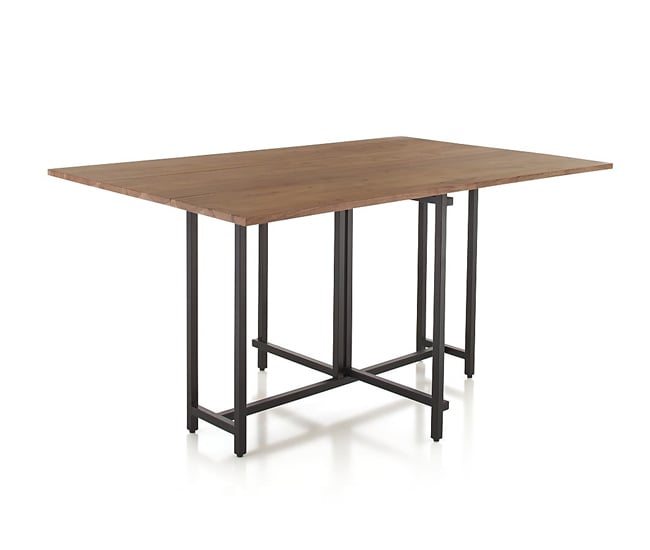 Origami drop-leaf table