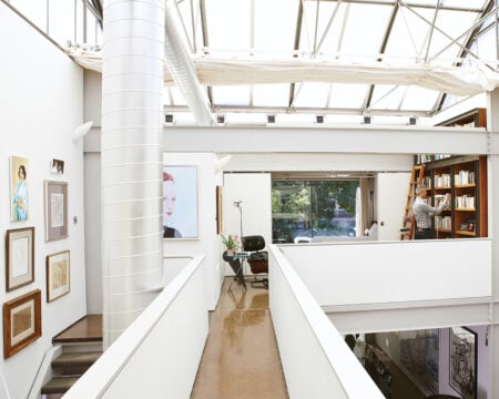 Barton Myers - glass and steel home