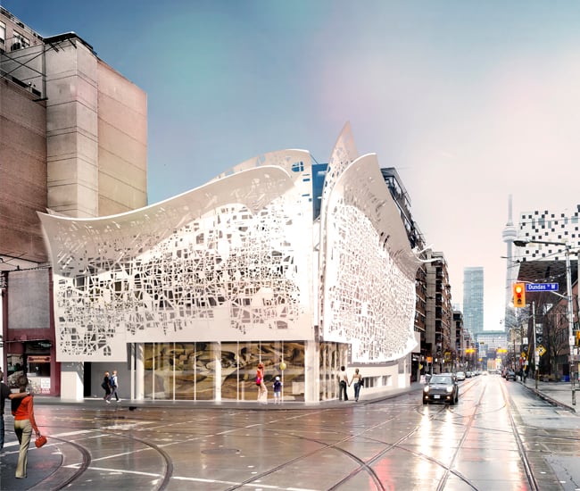 new cool buildings TO Campuses -OCAD2