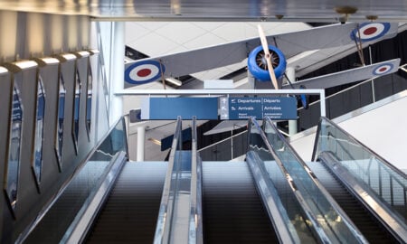 Billy Bishop Airport tunnel in Toronto