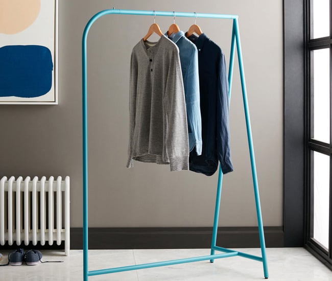 West Elm garment rack