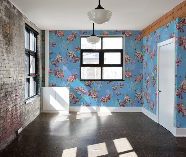 geometric nature inspired wallpaper