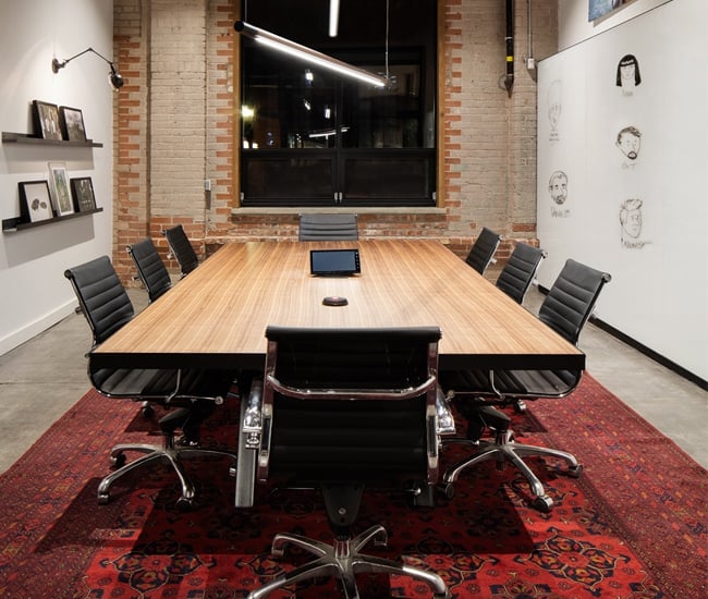 Vice magazine boardroom in Toronto