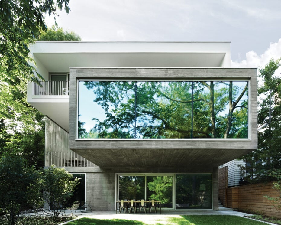 architect Angela Tsementzis - Concrete House in Toronto, ON Canada