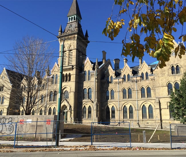 University of Toronto's John H. Daniels Faculty of Architecture at One Spadina Crescent