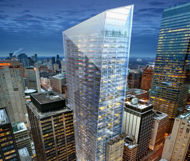 Rendering of EY Tower in Toronto