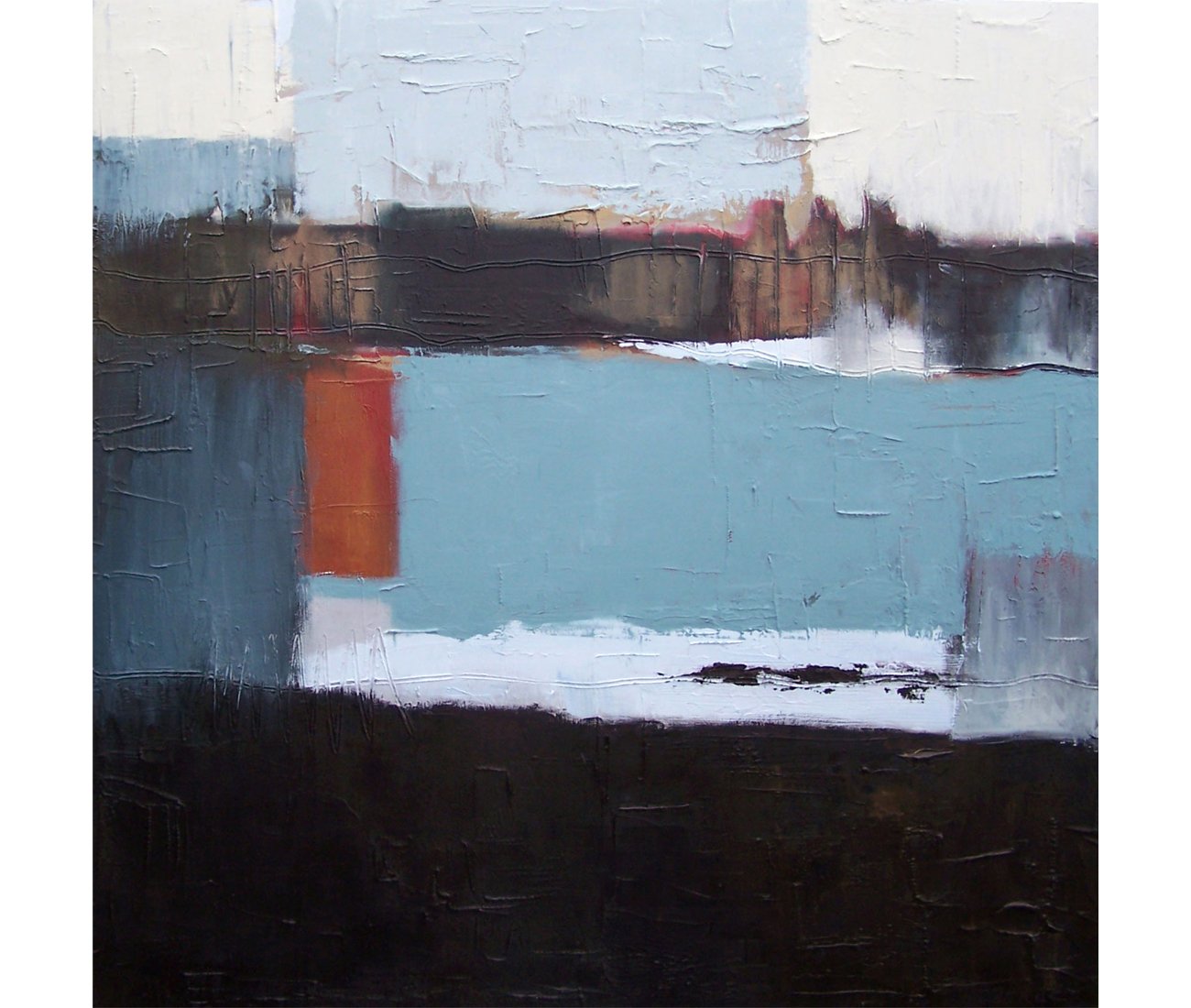 Abstracts inspired by Canadian landscapes by Anne Barkley - Artworks on sale at Toronto Outdoor Art Exhibition