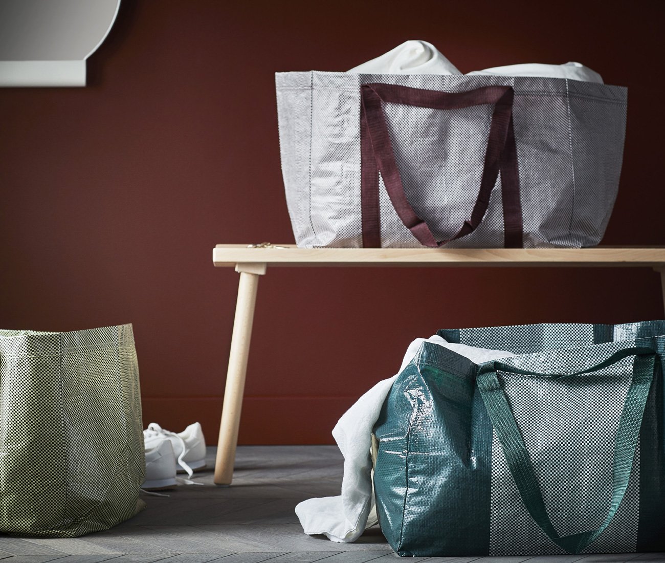 Shopper's bags part of YPPERLIG collection