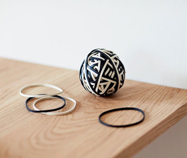 Elastic Band Ball by HAY