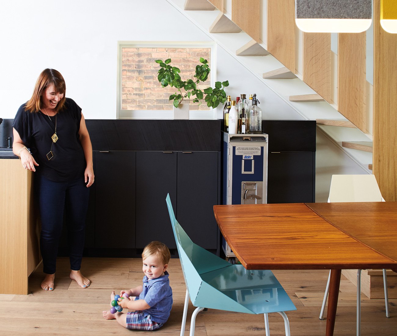 designer Stanislav Jurković with her family