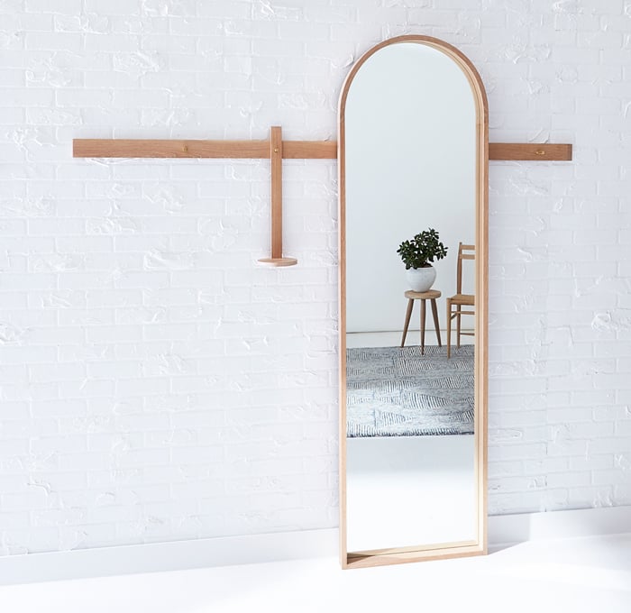 The Euclid Mirror by Peter Coolican, Toronto Made Design Products