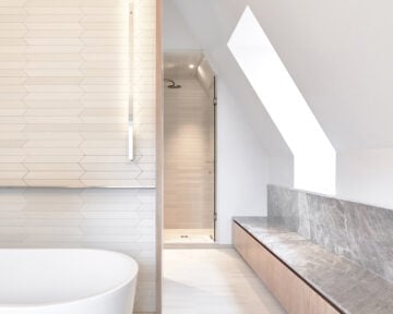 Pink Bathroom Modern Bathroom Toronto