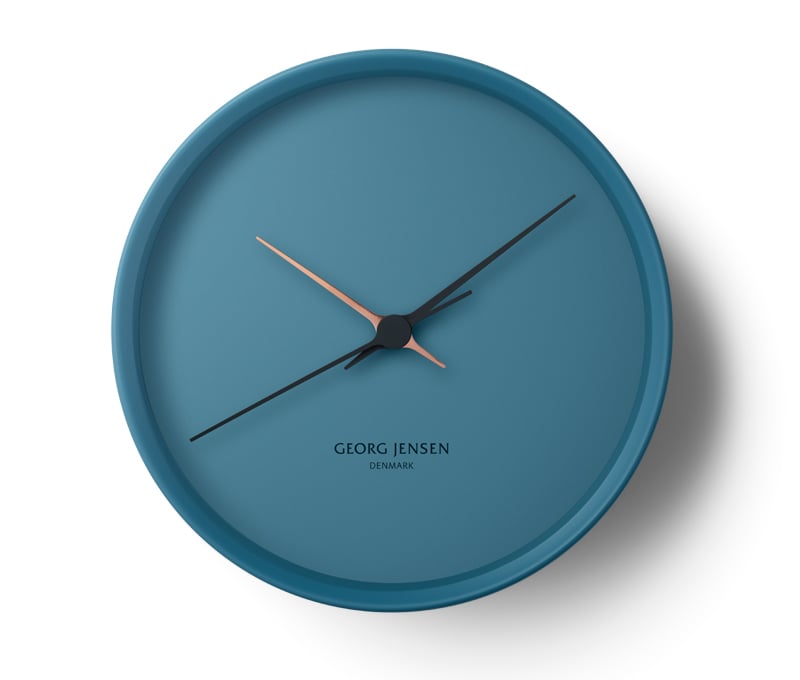 【 】 Koppel Wall Clock KOPPEL Wall Clock, Blue