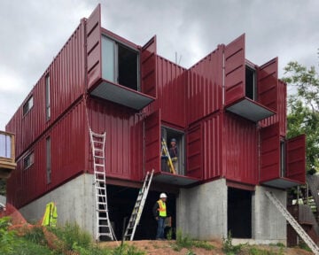 Shipping container home - Hamilton Ontario
