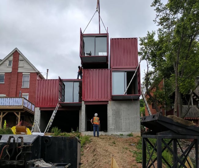 shipping container home