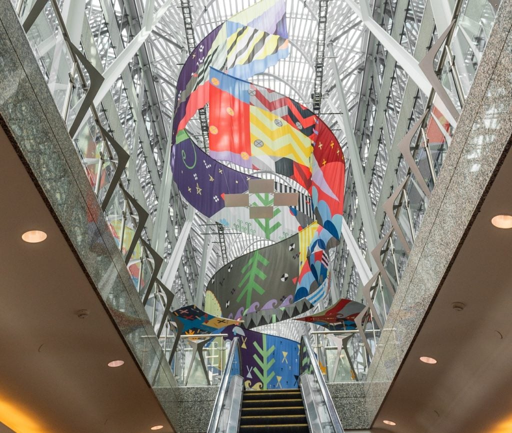 Artist Jordan Bennett's Tepkik