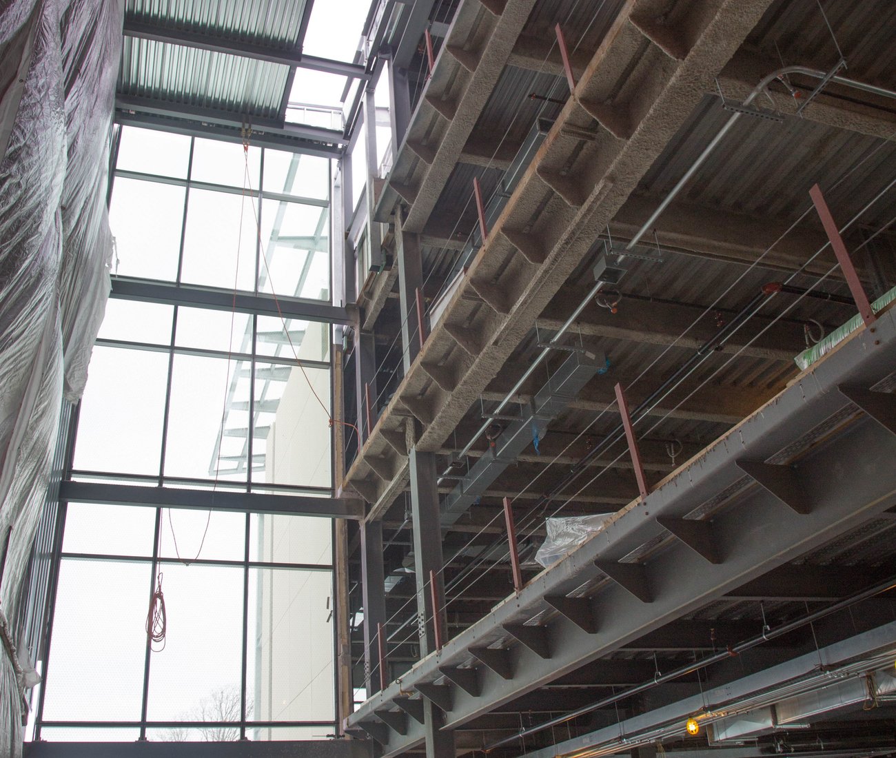The atrium at Mohawk College's Joyce Centre in Hamilton
