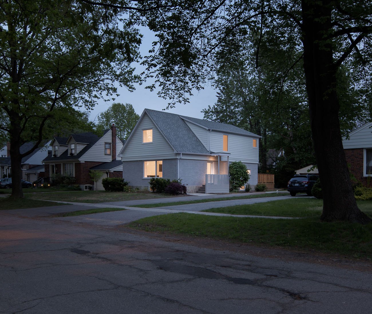 Post Architecture Bungalow Etobicoke Home Designlines