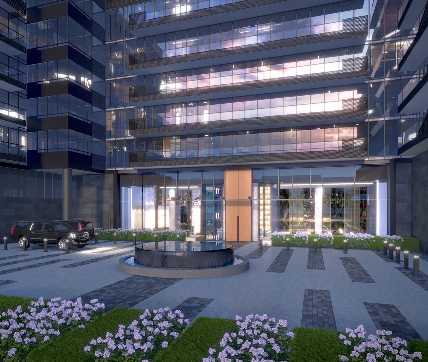 Rendering development Line 5 condos