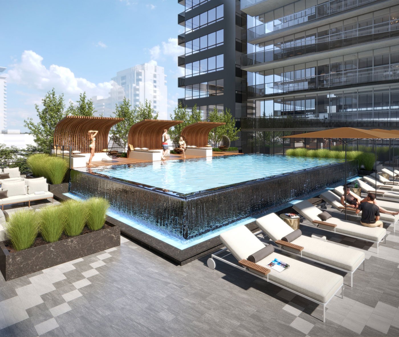 Rendering development Line 5 condos