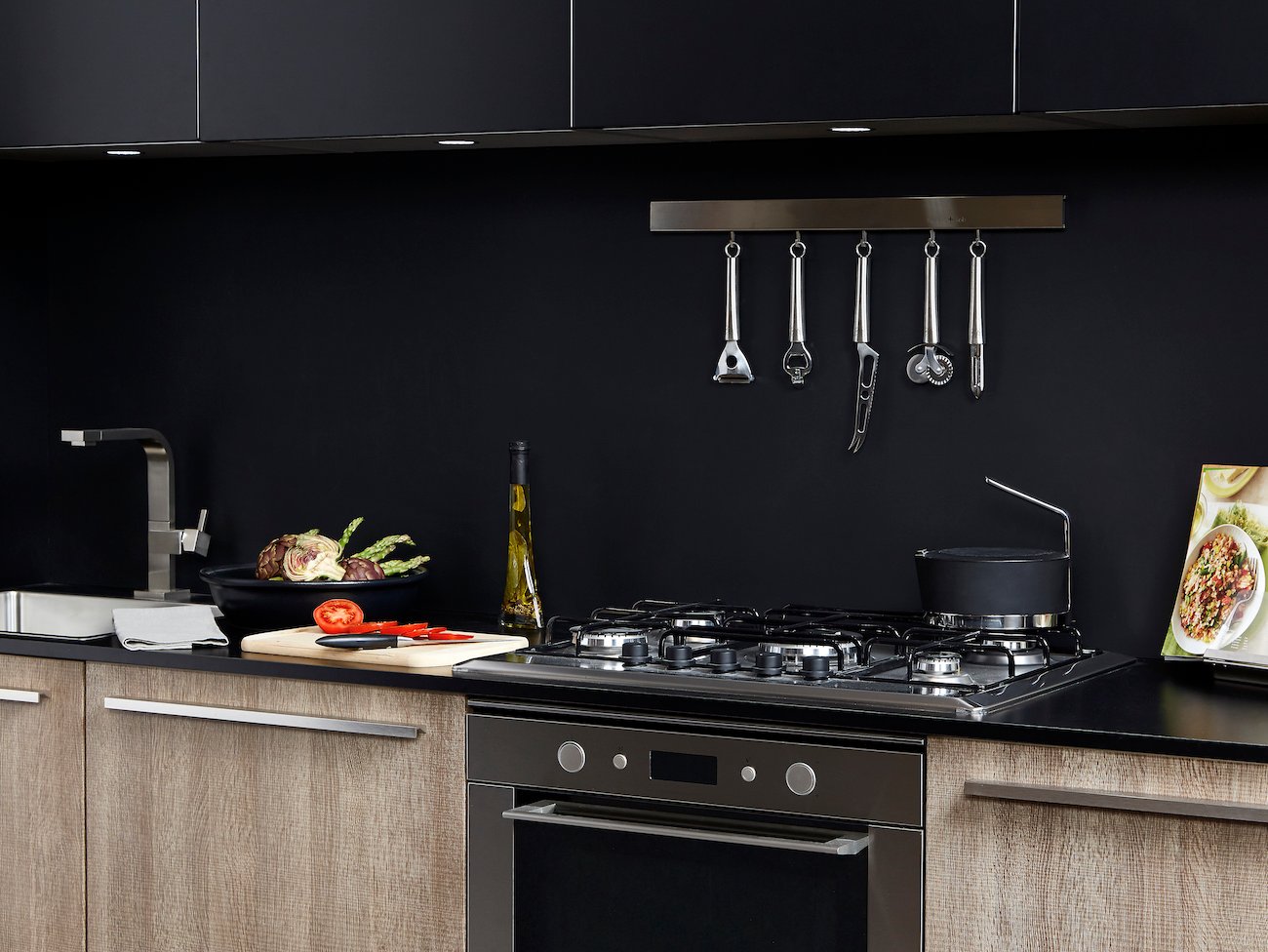 Trevisana Kitchens, Black Matte Finishes