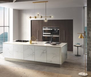 White Kitchen from Mobil Clam Canada