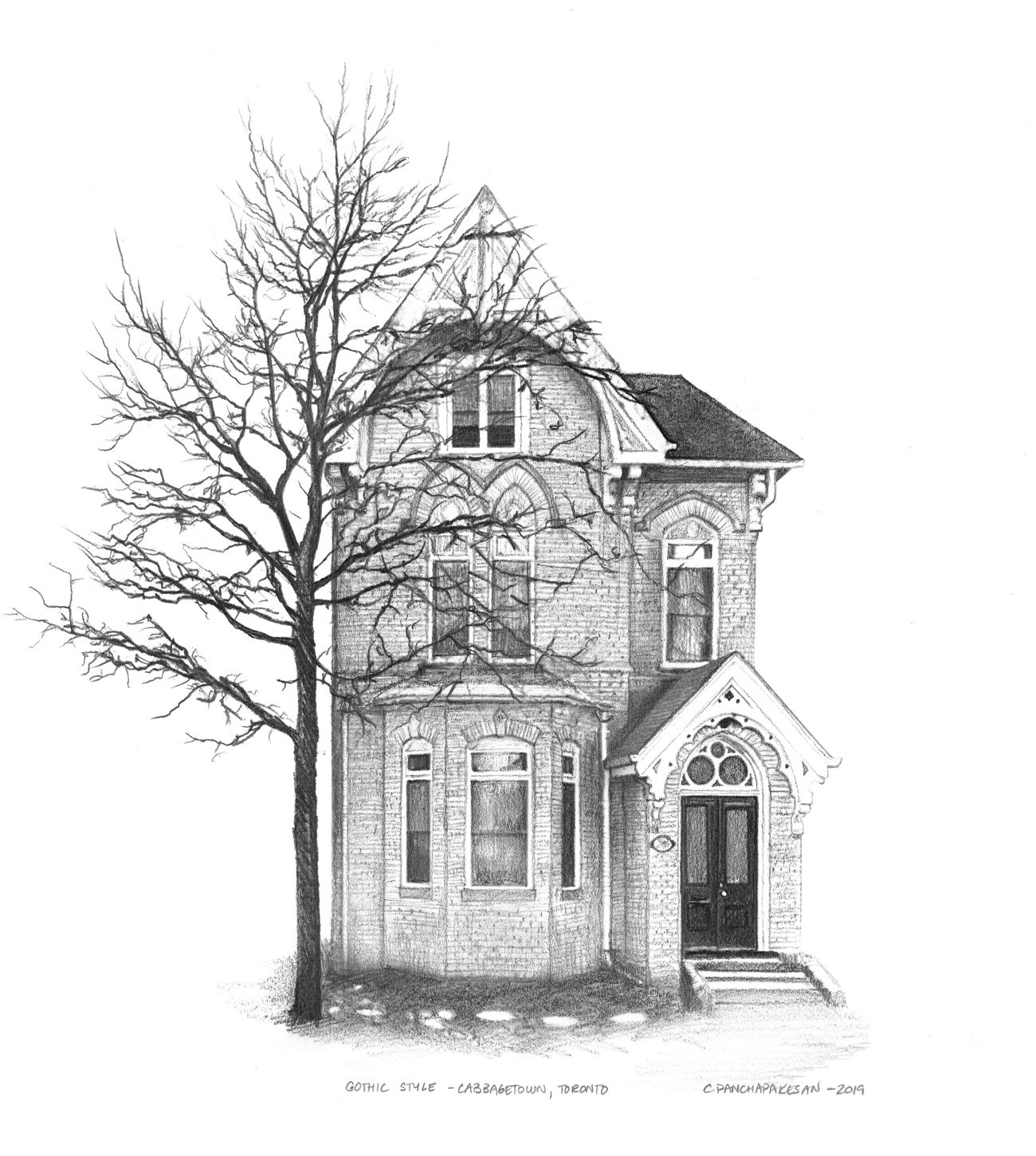 Gothic Architecture of a Toronto home