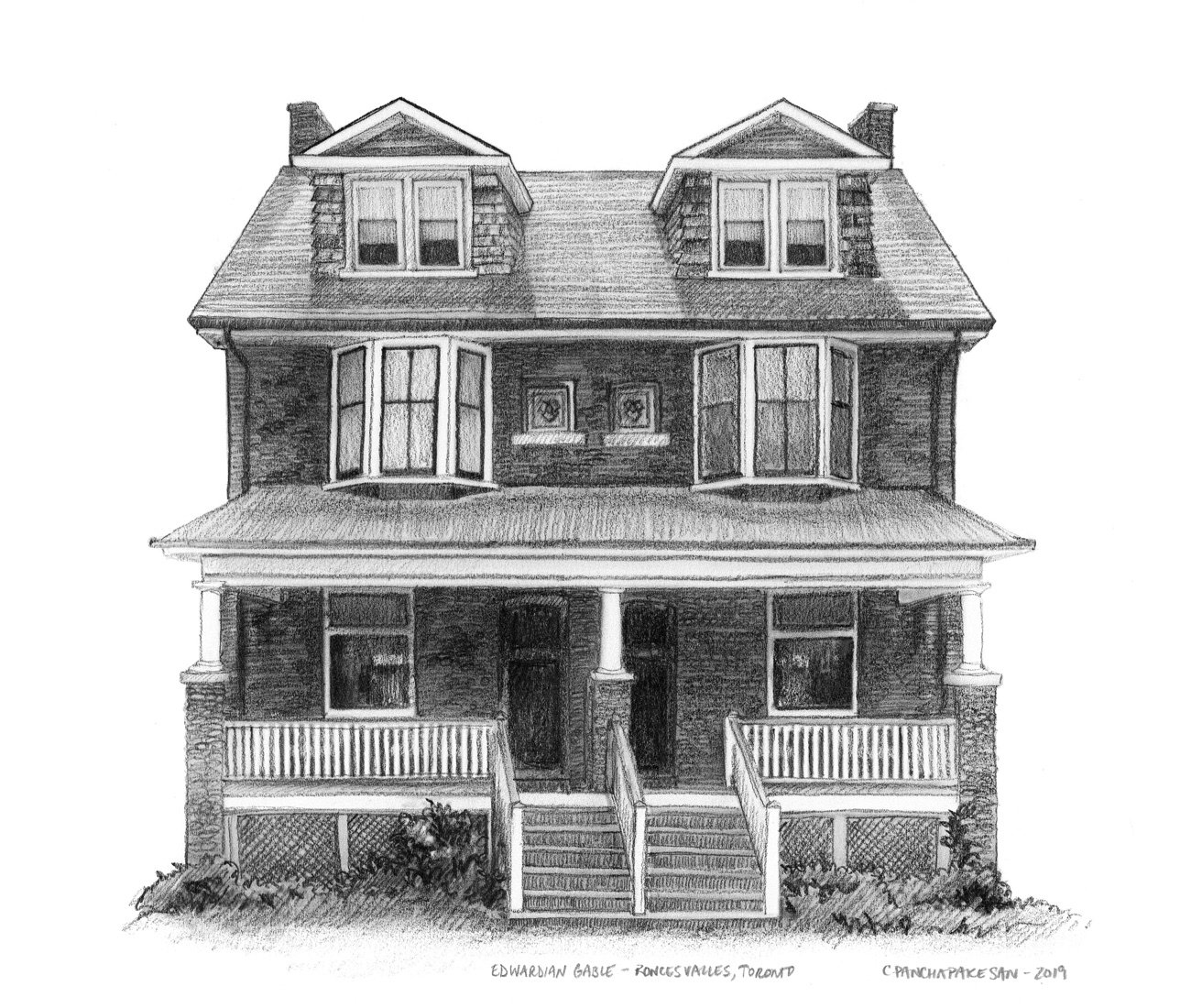 Edwardian Gable architecture Toronto Home