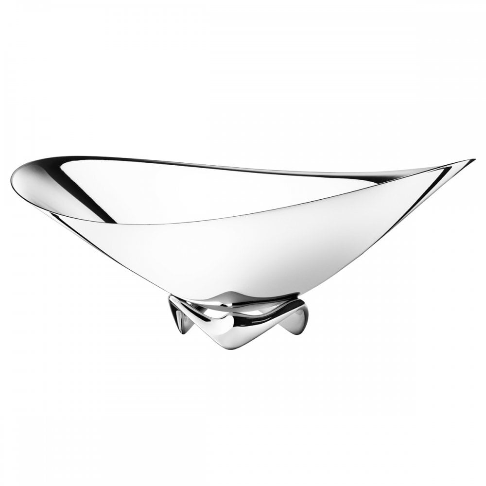 Georg Jensen's Wave Bowl was designed by Danish legend Henning Koppel.