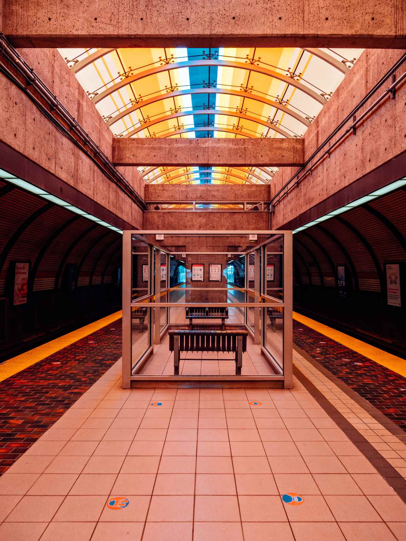 TTC Glencairn Station - toronto public art