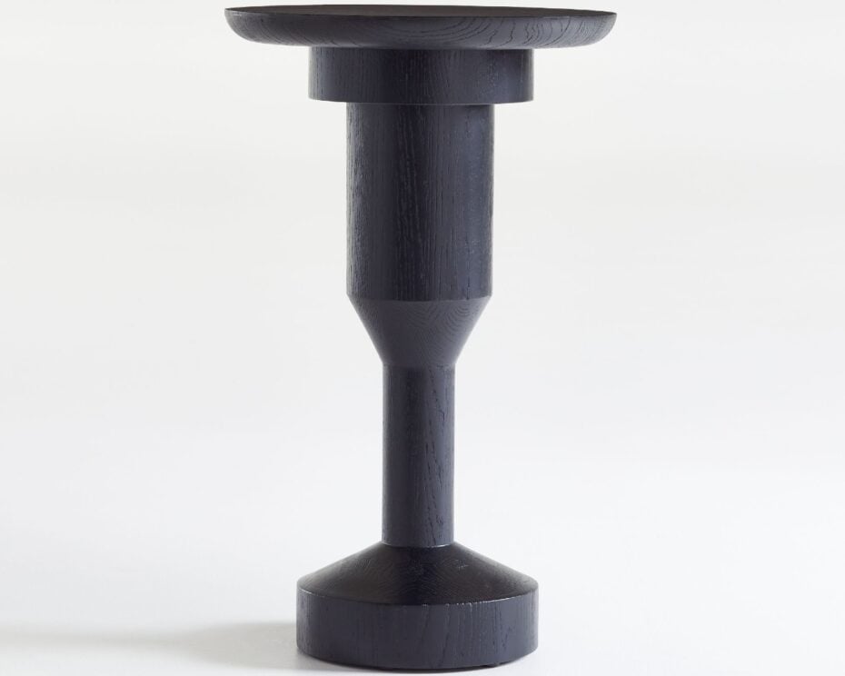 Statuer End Table